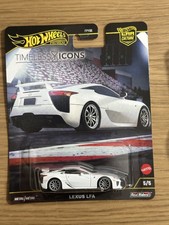 Hot Wheels Premium Lexus LFA Timeless Icons white 5/5 Car Culture