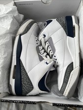 Mens Nike Air Jordan 3 Retro - Midnight Navy. UK Size 10.5