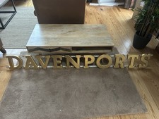 Davenport brewery sign - davenport,
