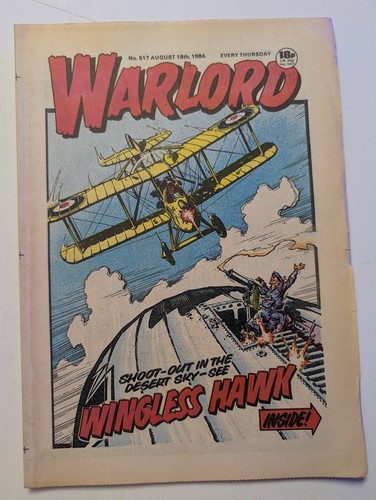 Warlord comic 517 august - no,