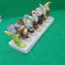 Walt Disney Snow White And The Seven Dwarfs Ceramic CLOVER Toast Rack