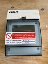 IP65 Plastic Garage Shed Camper Consumer Unit Bare Unit