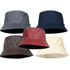 Reversible Waterproof Bucket Hat Men & Women Rain Hat Hiking Outdoor Sports