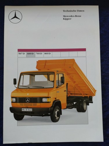 Mercedes benz tipper 609d - mercedes,