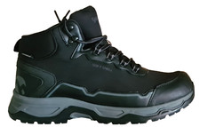 GELERT WATERPROOF HIKING WALKING MID SOFTSHELL BOOTS BLACK UK 13 EU 48.5