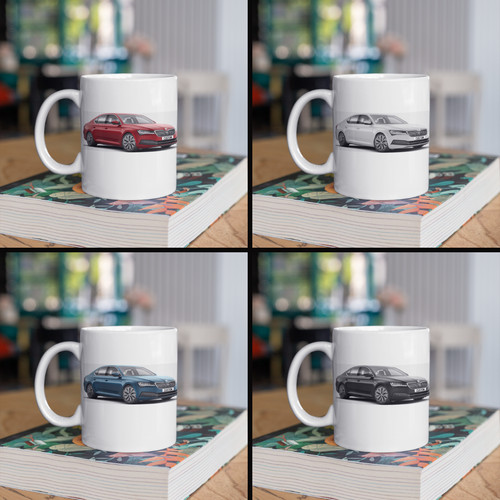 Personalised skoda superb - l, &