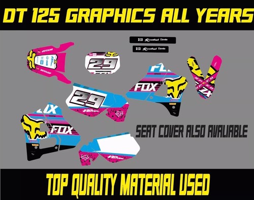 Yamaha dtr125 stickers dtr - dtr125,
