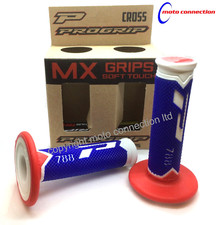Pro Grip 788 Blue Red White MX Handlebar Grips for YAMAHA YZ250F Motocross