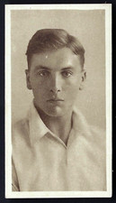 HILL - FAMOUS CRICKETERS INC S AFRICAN - #43 FRANKLIN H W F, ESSEX