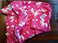 Fleece saddle cover bridle - fleece,