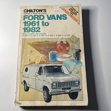 Ford Vans Repair Manual/Guide