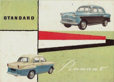 Standard Pennant 1957-1958 UK Market Sales Brochure