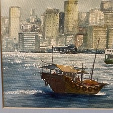 Victoria Harbour Hong Kong Art