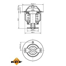 Nrf 725119 thermostat coolant - nrf,
