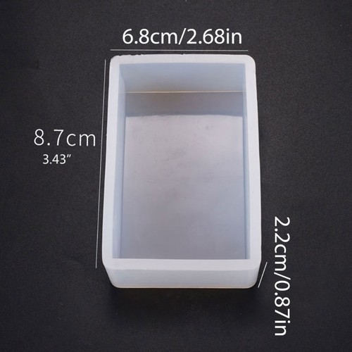 Cuboid resin molds rectangular - cuboid,