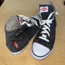 Lee Cooper Men's Navy Denim Hi