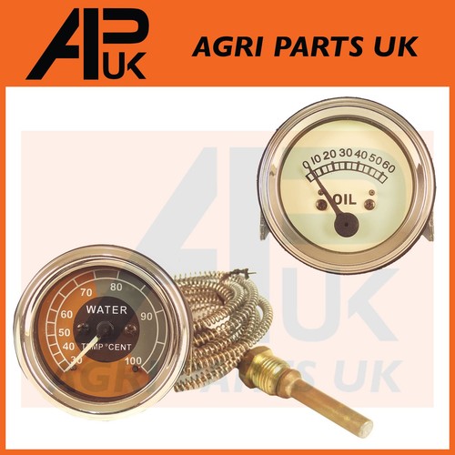 Water temp oil pressure - &,