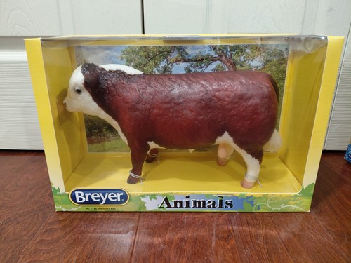 Breyer animals hereford bull - breyer,
