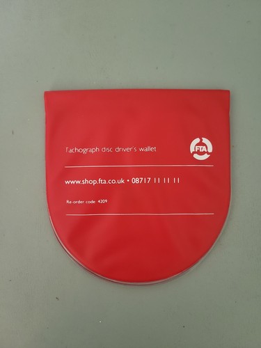 Tachograph disc drivers wallet - tachograph,