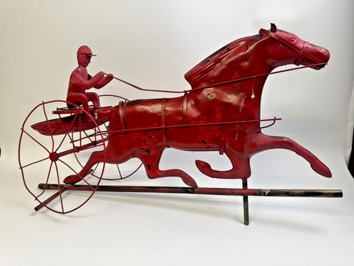 Antique harness racing - harness,