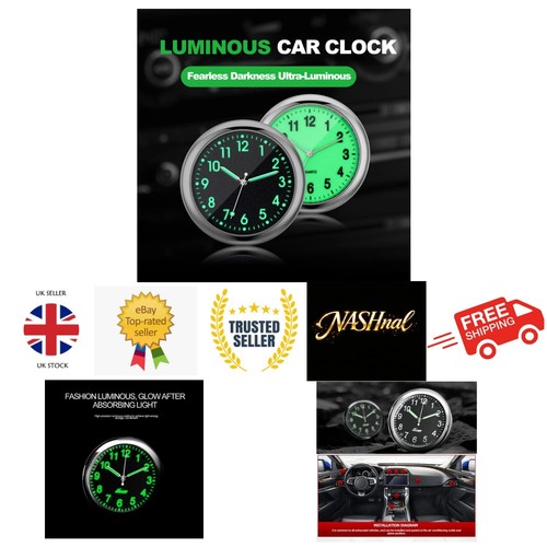Luminous clock mini quartz - clock,