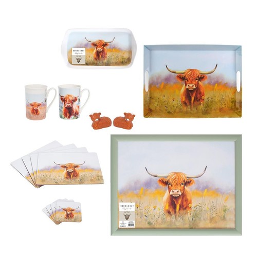 Highland cow themed kitchen - highland,