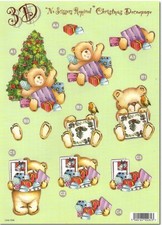 Christmas teddy bear