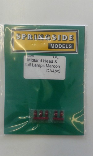 Lms head tail - lamps, maroon