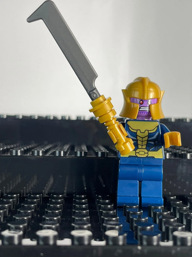 Lego marvel thanos dark - dark, blue