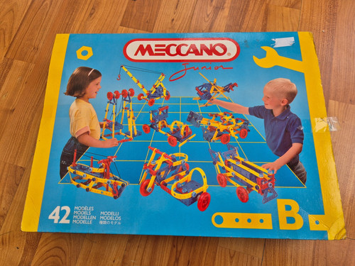 Vintage 1980 meccano junior - 1980's,