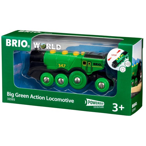 Brio big green - green, action