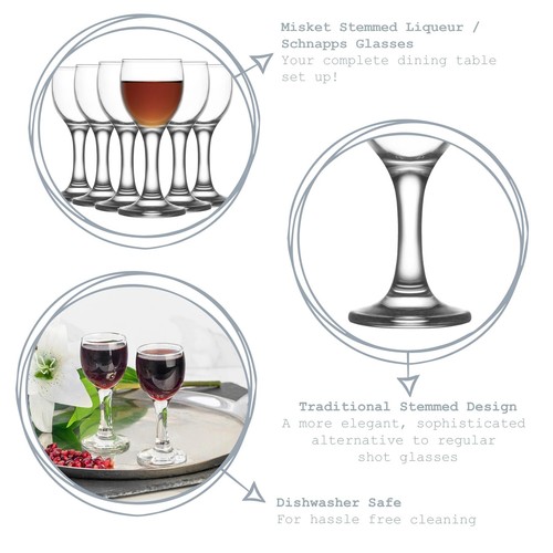 Misket sherry glasses 55ml - sherry,