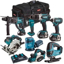 Makita 18V LXT 8 Piece Combo
