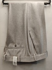 Sawyers and Hendrick's Light Grey Wool Blend Trousers 40S