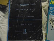 Triumph Herald owners workshop