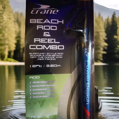 Beach rod reel combo - reel,