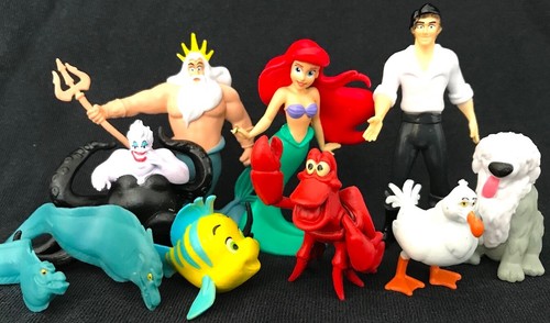 Little mermaid figure play - mermaid, set