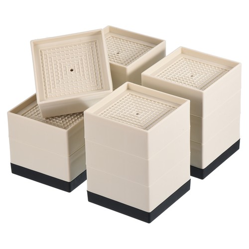 4pcs bed risers - 4pcs, 4.3"