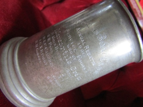 1901 pewter tankard madras - pewter,