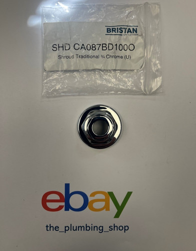 Bristan shroud chrome - shroud,