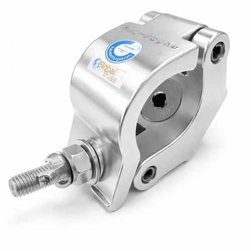Silver half coupler truss - silver,