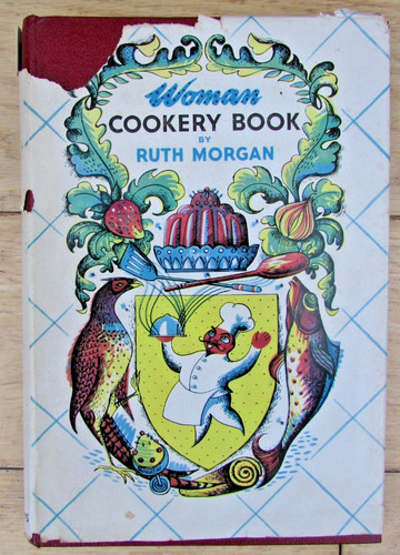 Vintage woman cookery book - cookery,