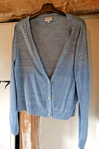 Brora 100 linen cardigan - brora,