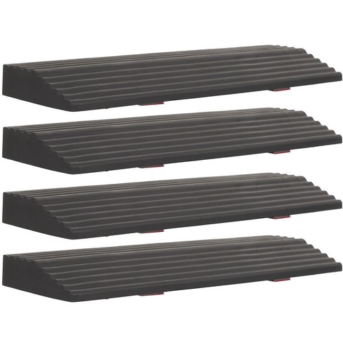 4pcs rubber threshold ramp - 4pcs,