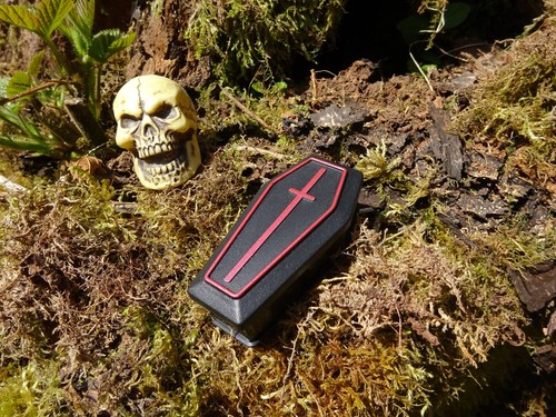 Mini black coffin with - mini,