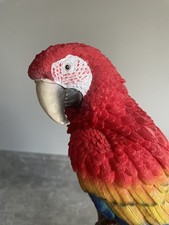 Vivid Arts - Exotic Birds Macaw Parrot Statue Ornament 