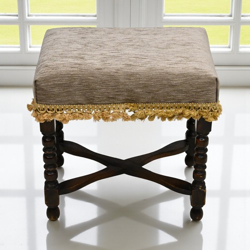 Vintage piano stool dressing - vintage,