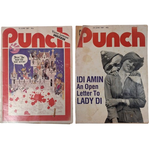 Punch magazine lot - lot, june