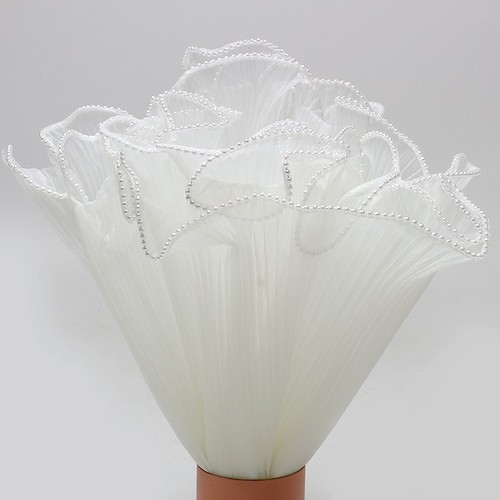 Pearl wave yarn - pearl, flower