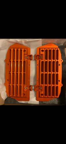 Ktm radiator guard - radiator, anodised